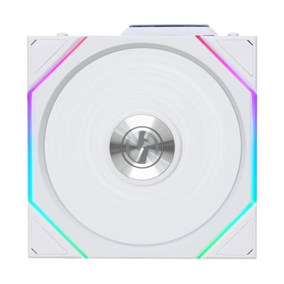 Lian Li UNI Fan TL Wireless 120-Single Pack-2.4 GHz Wireless Signal ARGB Fan-Infinity Mirror-Daisy-Chain Design-Customizable Lighting Effects-Controller NOT Included & Required - White Lian Li UNI Fan TL Wireless 120-Single Pack-2.4 GHz Wireless Signal ARGB Fan-Infinity Mirror-Daisy-Chain Design-Customizable Lighting Effects-Controller NOT Included & Required - White