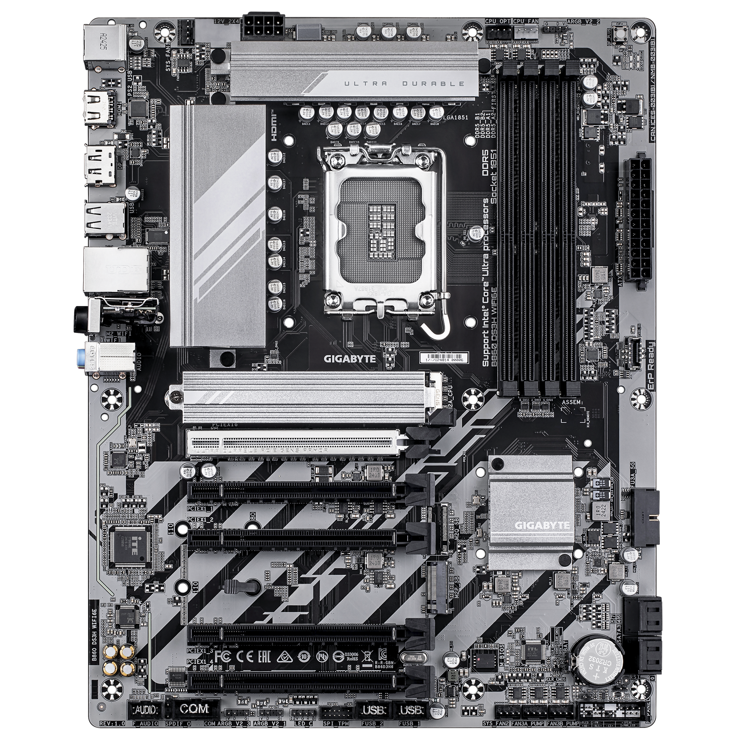 B860 DS3H WIFI6E ULTRADURABLE MOTHERBOARD