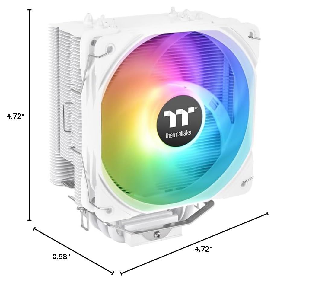 Thermaltake UX200 SE White 5V Motherboard ARGB Sync 16.8 Million Colors 15 Addressable LED Intel/AM5/AMD White Thermaltake UX200 SE White 5V Motherboard ARGB Sync 16.8 Million Colors 15 Addressable LED Intel/AM5/AMD White