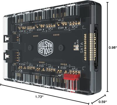 Cooler Master ARGB & PWM HUB 1 to 6 Port Cooler Master ARGB & PWM HUB 1 to 6 Port