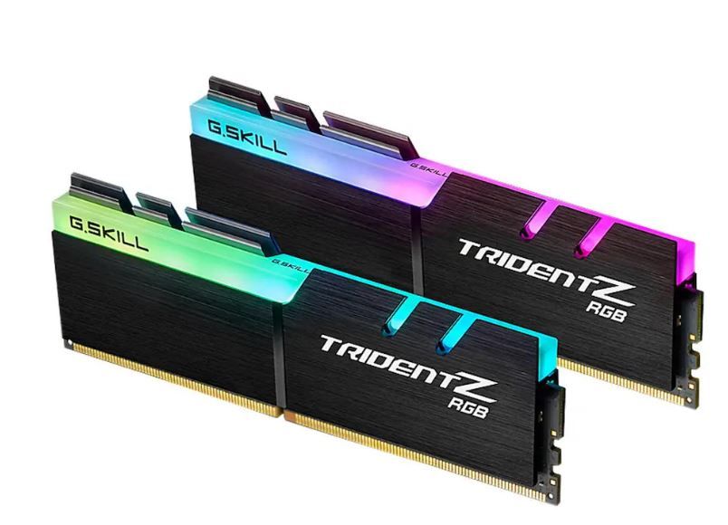 G.SKILL - Trident Z RGB 16GB (2x8GB) DDR4 3600MHz AMD RAM - Black G.SKILL - Trident Z RGB 16GB (2x8GB) DDR4 3600MHz AMD RAM - Black