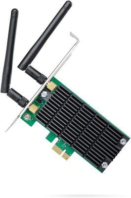 TP-Link AC1200 PCIe WiFi Card(Archer T4E)- 2.4G/5G Dual Band Wireless PCI Express Adapter, Low Profile, Long Range Beamforming, Heat Sink Technology, Supports Windows 11/10/8.1/8/7/XP TP-Link AC1200 PCIe WiFi Card(Archer T4E)- 2.4G/5G Dual Band Wireless PCI Express Adapter, Low Profile, Long Range Beamforming, Heat Sink Technology, Supports Windows 11/10/8.1/8/7/XP