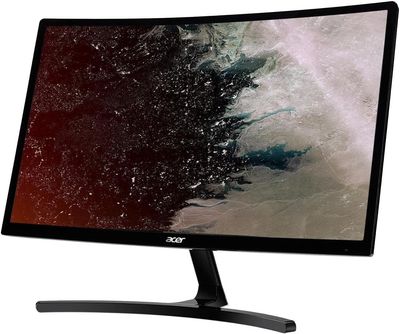 Acer Gaming Monitor 23.6” Curved ED242QR Abidpx 1920 x 1080 144Hz Refresh Rate AMD FREESYNC Technology (Display Port, HDMI & DVI Ports) White Acer Gaming Monitor 23.6” Curved ED242QR Abidpx 1920 x 1080 144Hz Refresh Rate AMD FREESYNC Technology (Display Port, HDMI & DVI Ports) White
