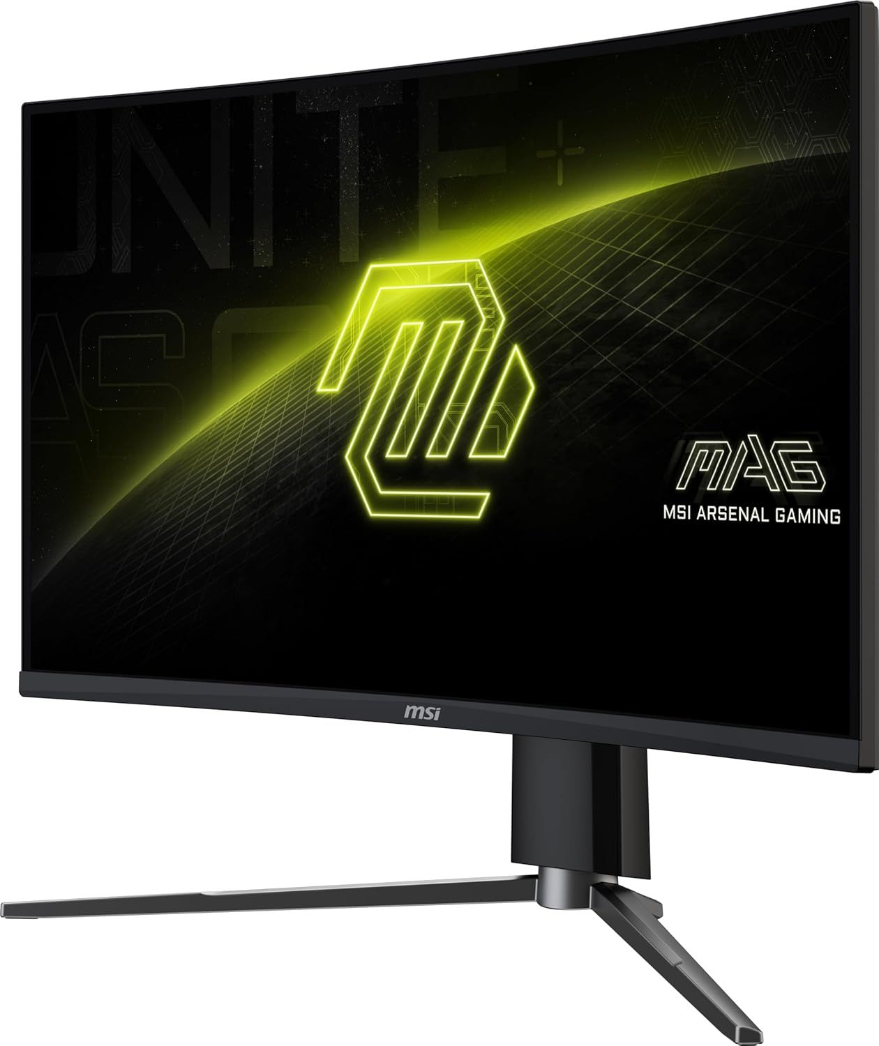 MSI MAG27CQ6PF, 27-inch QHD 2560 x 1440 Computer Monitor, 180Hz, HDMI, 0.5ms, Black