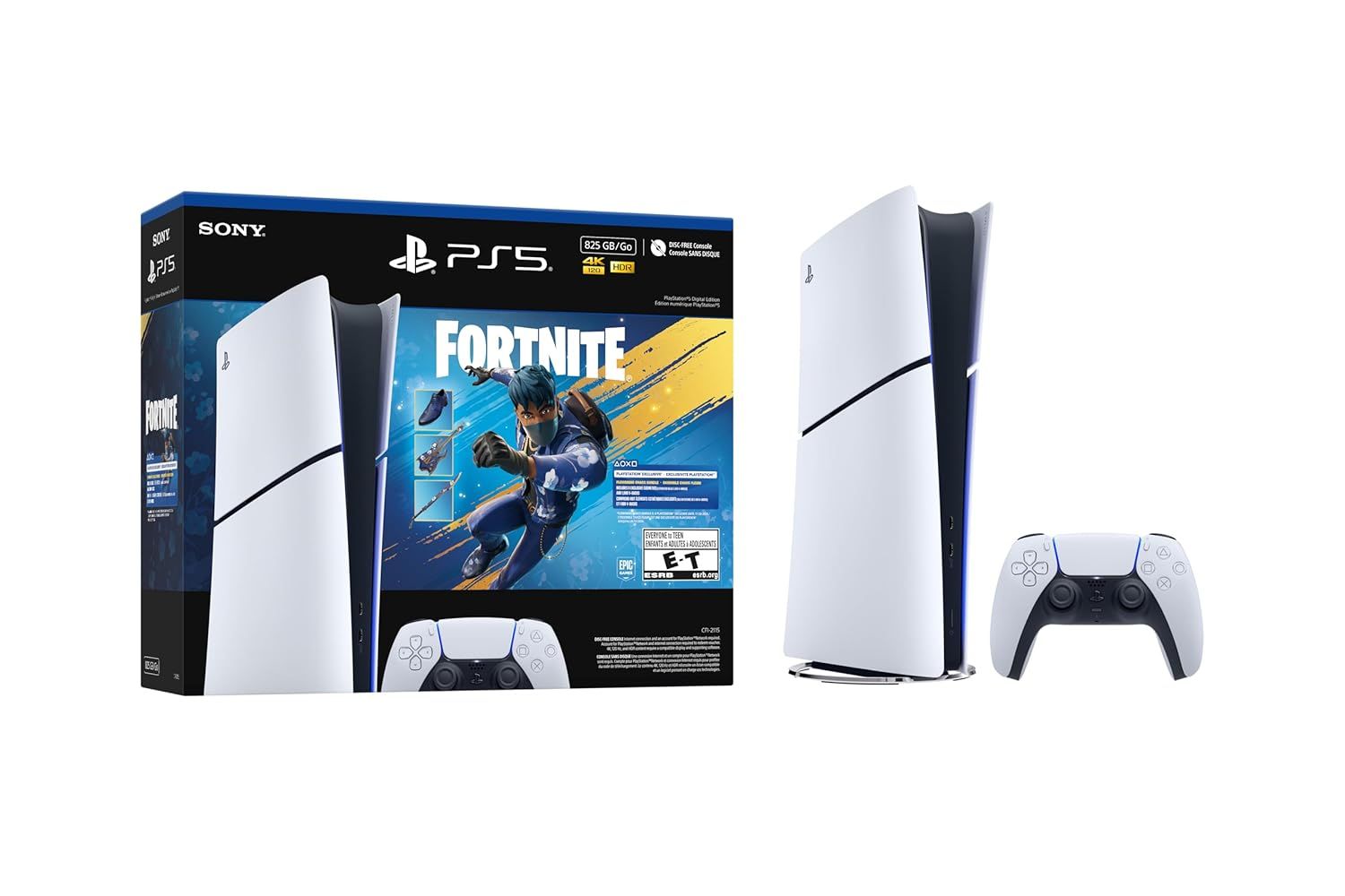 PlayStation®5 Digital Edition 825GB – Fortnite Flowering Chaos Bundle PlayStation®5 Digital Edition 825GB – Fortnite Flowering Chaos Bundle
