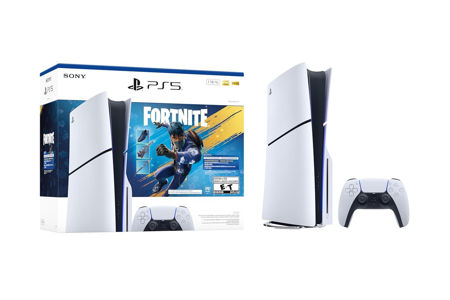 PlayStation 5 Console 1TB - Fortnite Flowering Chaos Bundle PlayStation 5 Console 1TB - Fortnite Flowering Chaos Bundle