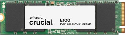 Crucial E100 SSD 480GB M.2 NVMe PCIe Gen4 Internal SSD, Up to 4,700MB/s, Laptop & Desktop Compatible Crucial E100 SSD 480GB M.2 NVMe PCIe Gen4 Internal SSD, Up to 4,700MB/s, Laptop & Desktop Compatible