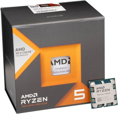 AMD Ryzen 5 7600X3D Raphael AM5 4.1GHz 6-Core Boxed Processor - Heatsink Not Included