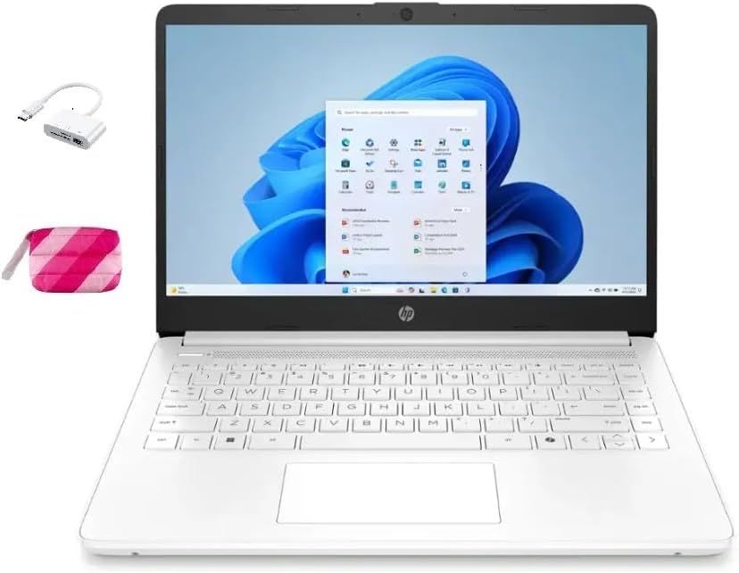 HP 2025 Student 14 inch Laptop, HD Display, Intel Celeron N4500, 16G RAM, 64GB eMMC, WiFi 6, 1 Year Office 365, Windows 11 Home,Natural Silver,w/YYY Accessories HP 2025 Student 14 inch Laptop, HD Display, Intel Celeron N4500, 16G RAM, 64GB eMMC, WiFi 6, 1 Year Office 365, Windows 11 Home,Natural Silver,w/YYY Accessories