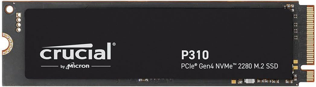Crucial P310 2TB SSD, PCIe Gen4 NVMe M.2 2280, Up to 7,100MB/s, for Laptop, Desktop (PC), & Handheld Gaming Consoles, Includes Acronis Data Recovery Software, Solid State Drive Crucial P310 2TB SSD, PCIe Gen4 NVMe M.2 2280, Up to 7,100MB/s, for Laptop, Desktop (PC), & Handheld Gaming Consoles, Includes Acronis Data Recovery Software, Solid State Drive