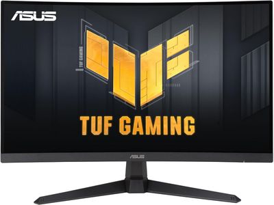 ASUS TUF Gaming 27” 1440P Curved HDR Gaming Monitor (VG27WQ3B) - QHD (2560 x 1440), 180Hz, 0.5ms, Extreme Low Motion Blur, FreeSync