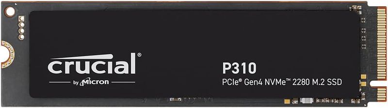 Crucial P310 4TB SSD, PCIe Gen4 NVMe M.2 2280, Up to 7,100MB/s, for Laptop, Desktop (PC), & Handheld Gaming Consoles, Includes Acronis Data Recovery Software, Solid State Drive Crucial P310 4TB SSD, PCIe Gen4 NVMe M.2 2280, Up to 7,100MB/s, for Laptop, Desktop (PC), & Handheld Gaming Consoles, Includes Acronis Data Recovery Software, Solid State Drive