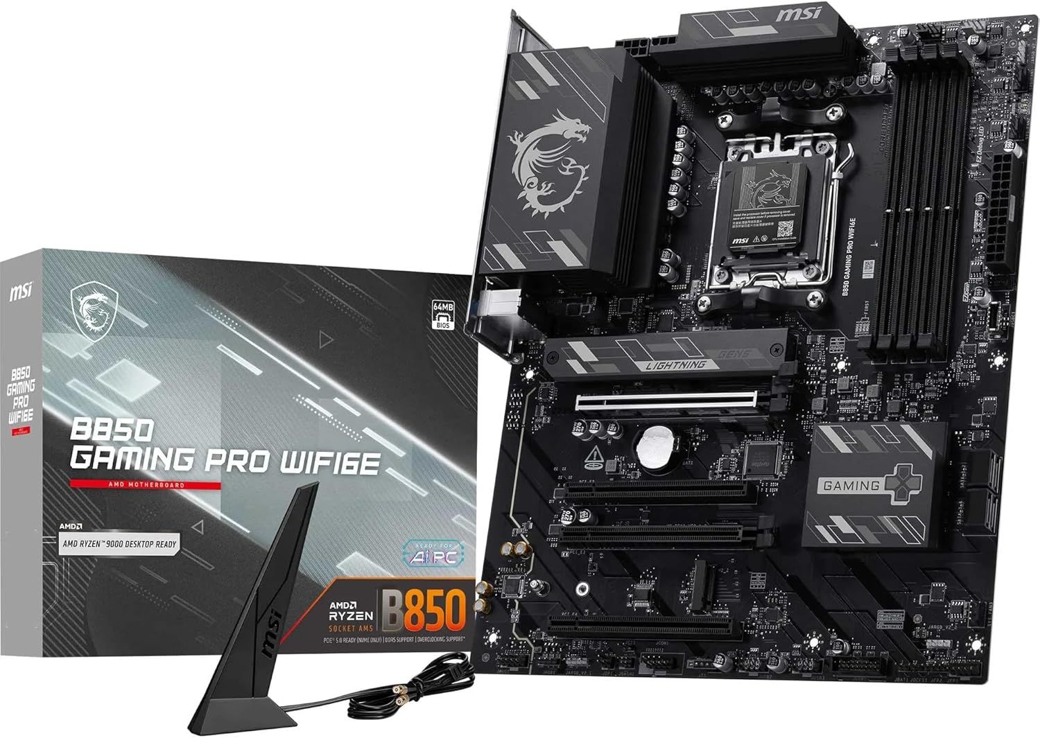 MSI B850 Gaming PRO WIFI6E Motherboard MSI B850 Gaming PRO WIFI6E Motherboard