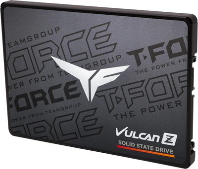 TEAMGROUP T-Force Vulcan Z 2TB SLC Cache 3D NAND TLC 2.5 Inch SATA III Internal Solid State Drive SSD