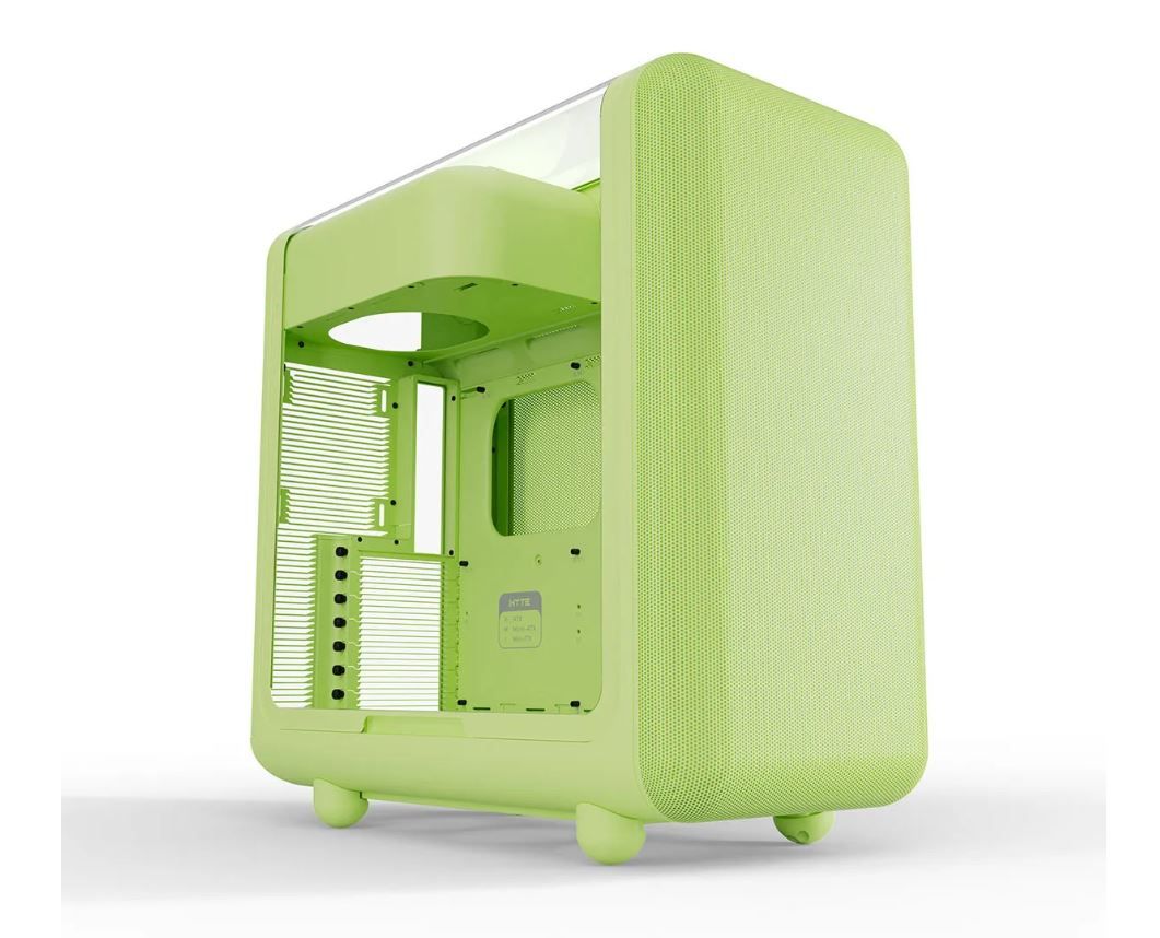 HYTE X50 Modern Performance Tempered Glass E-ATX Mid-Tower Computer Case Matcha Milk