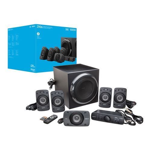 Logitech Z906 5.1 Surround Sound Computer Speakers - Black