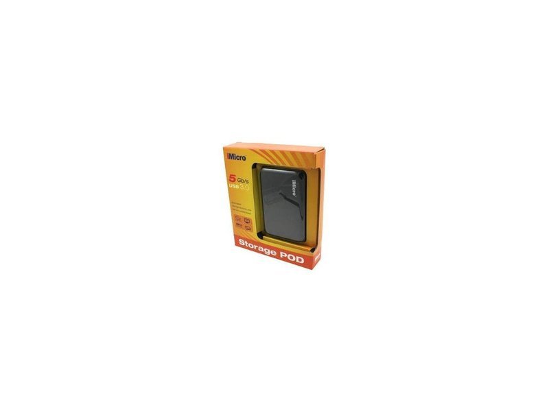Im00169E 2.5 Inch Sata To Usb 3.0 External Hard Drive Enclosure (Black)