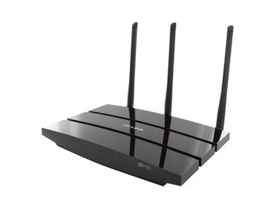 Router TP-LINK Archer C7 Wireless AC1750 Dual Band Gigabit Router, 450 Mbps on 2.4 GHz + 1300 Mbps on 5 GHz, 2 USB Ports, IPv6,