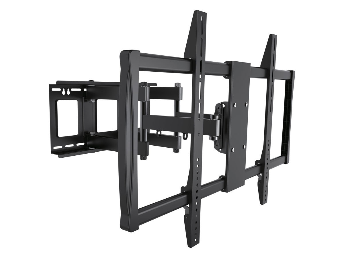 Stable Series Full Motion Wall Mount for Extra Large Displays Max 175 lbs UL Certified