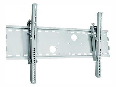 Titan Series Tilt Wall Mount for Extra Large 32~70in TVs up to 165 lbs., Silver UL Certified
