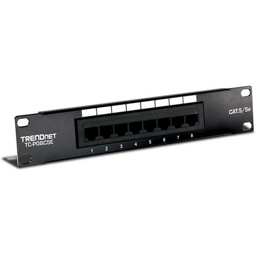 TRENDnet 8-Port Cat. 5e Unshielded Patch Panel