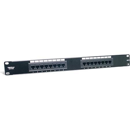 TRENDnet 16-Port Cat.6 Unshielded Patch Panel