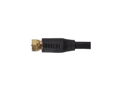 RCA(R) VHB6111R RG6 Coaxial Cable (100ft; Black)