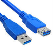 3FT USB 3.0 AM/AF BLUE