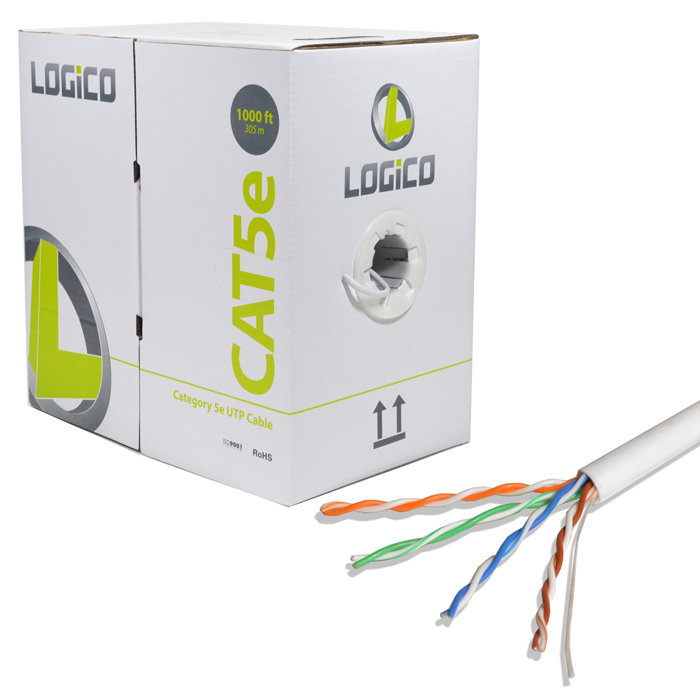 1000FT CAT5E White