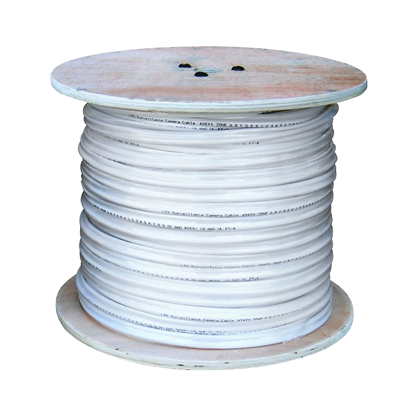 Siamese 500 ft RG59 White