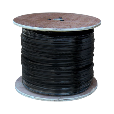 Coaxial Siamese Cable - 1000ft black