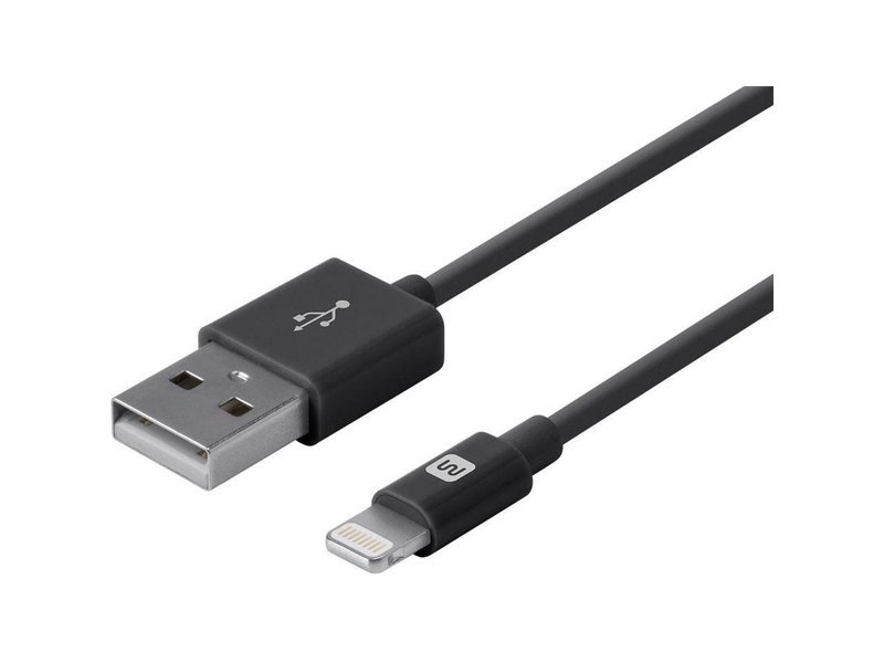 Lightning to USB Charge & Sync Cable, 6-inch Black
