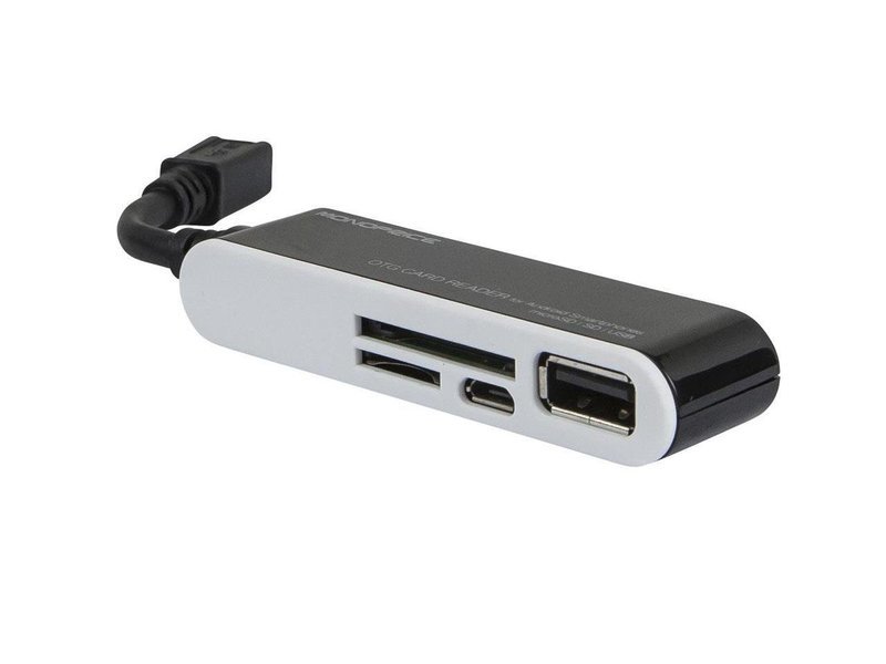 OTG Card Reader for Android Smartphones (microSD / SD / USB)