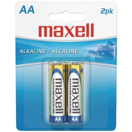 ​Maxell Alkaline Batteries - AA - 2 Pack