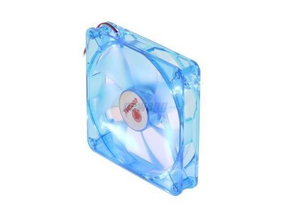 COOLMAX CMF-1425-BL UV Crystal LED Cooling Case Fan