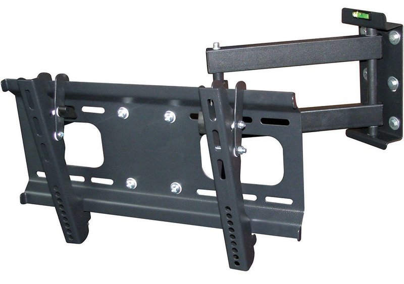 ​Adjustable Wall Mount Bracket F/23"-37" Display Up to 88 lbs., Black