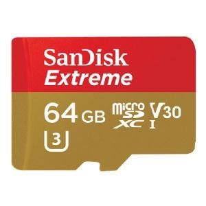 Extreme® microSD™ UHS-I Card with Adapter (64GB)