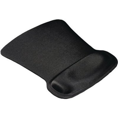 Ergoprene Gel Mouse Pad with Wrist Rest (Black)