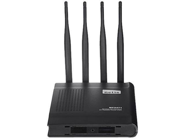 NETIS WF2471 Wireless N600 High Gain Dual Band Router Repeater Client All  in One with Enhanced