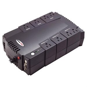 8-Outlet Standby UPS System ($100,000 connected equipment guarantee)