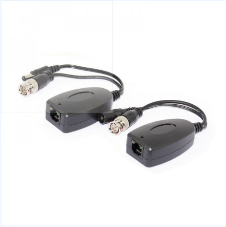 PASSIVE HD VIDEO BALUN WITH POWER (CVI / TVI / AHD / ANALOG)