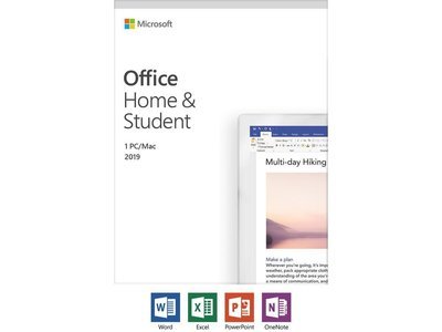 Microsoft Office Home and Student 2019 | 1 device, Windows 10 PC/Mac Key Card