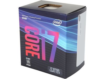 Intel Core i7-9700K 3.6GHz 9th Gen BX80684I79700K 8 Cores & 8 Threads