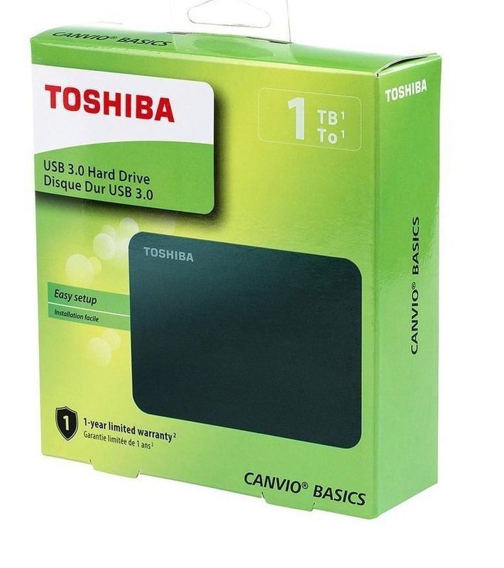 Toshiba Canvio Basics 1TB