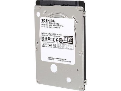 Toshiba 500GB 5400RPM