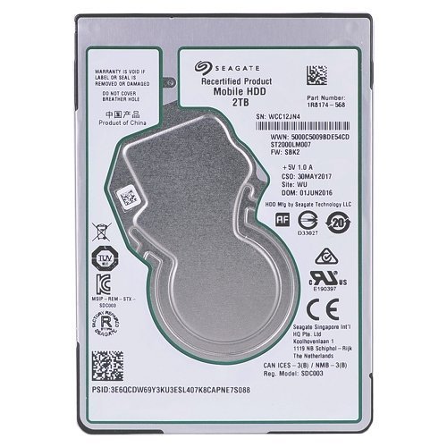 Seagate 2TB 5400RPM