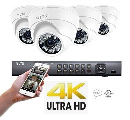 LTS 4CH 4K DVR Combo