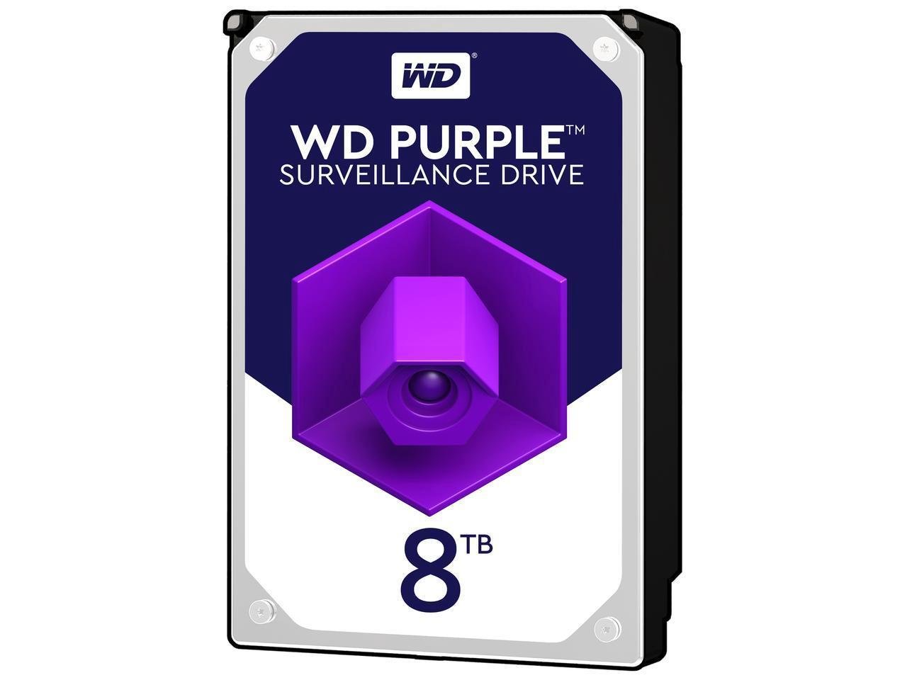 WD Purple WD81PURZ 8TB 5400 RPM 256MB Cache SATA 6.0Gb/s 3.5" Internal Hard Drive 