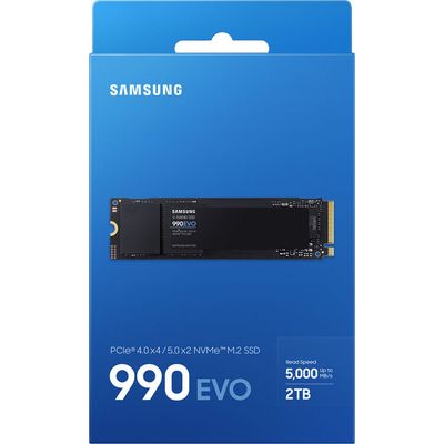 Samsung 2TB 990 EVO PCIe 4.0 x4 / 5.0 x2 M.2 Internal SSD
