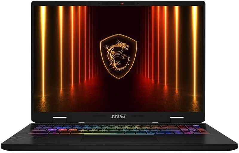msi Crosshair 16 HX AI 16" QHD+ 240Hz Display; Gaming Laptop - Gray, Intel Core Ultra 7 255HX 1.8GHz; NVIDIA GeForce RTX 5070 8GB GDDR7; 32GB DDR5-5600 RAM; 1TB NVMe SSD; WiFi 6E